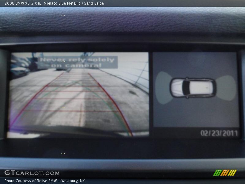 Monaco Blue Metallic / Sand Beige 2008 BMW X5 3.0si