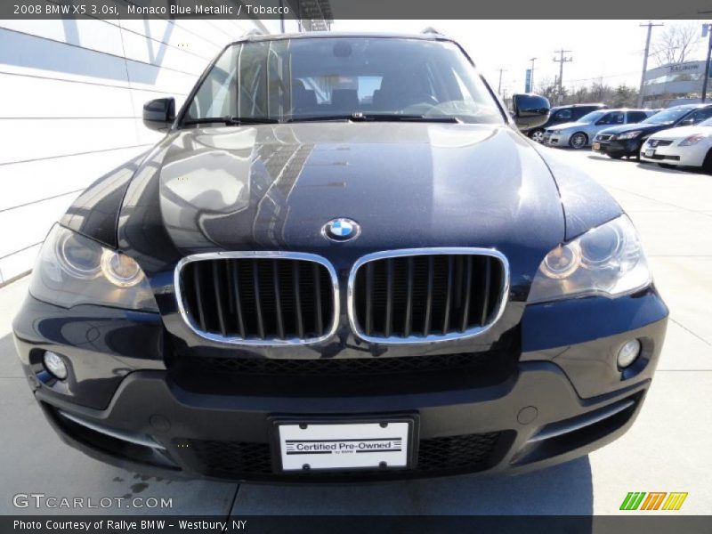Monaco Blue Metallic / Tobacco 2008 BMW X5 3.0si