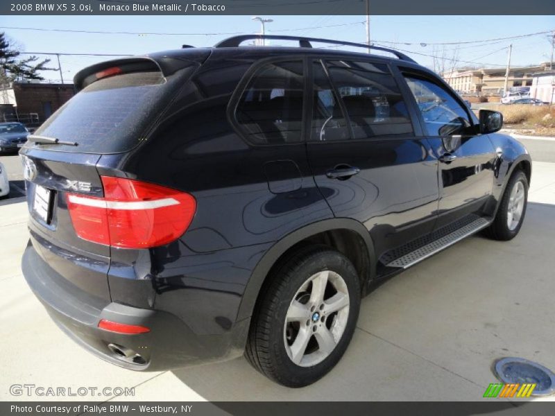 Monaco Blue Metallic / Tobacco 2008 BMW X5 3.0si