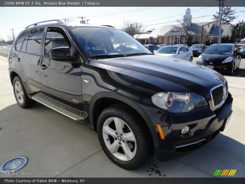 Monaco Blue Metallic / Tobacco 2008 BMW X5 3.0si