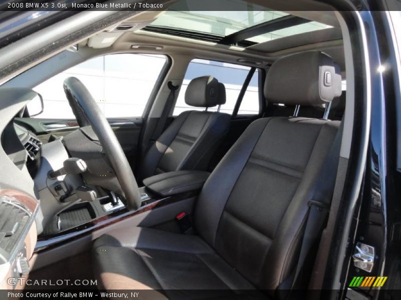 Monaco Blue Metallic / Tobacco 2008 BMW X5 3.0si