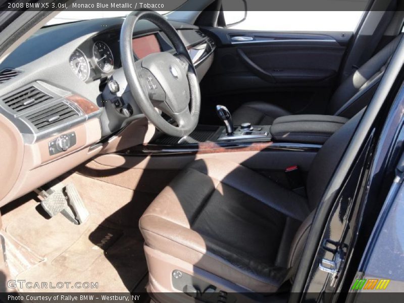 Monaco Blue Metallic / Tobacco 2008 BMW X5 3.0si