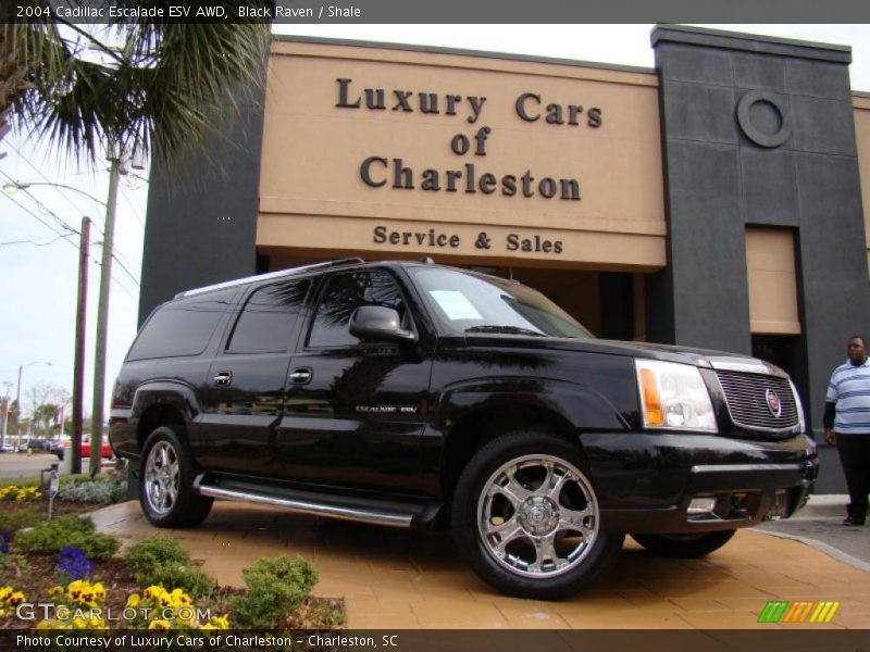 Black Raven / Shale 2004 Cadillac Escalade ESV AWD