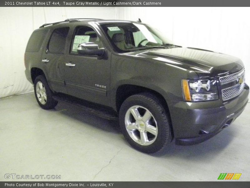Taupe Gray Metallic / Light Cashmere/Dark Cashmere 2011 Chevrolet Tahoe LT 4x4