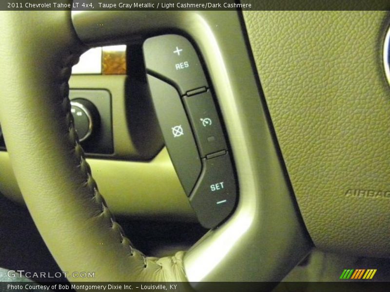 Taupe Gray Metallic / Light Cashmere/Dark Cashmere 2011 Chevrolet Tahoe LT 4x4