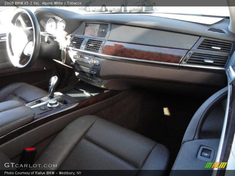 Alpine White / Tobacco 2008 BMW X5 3.0si