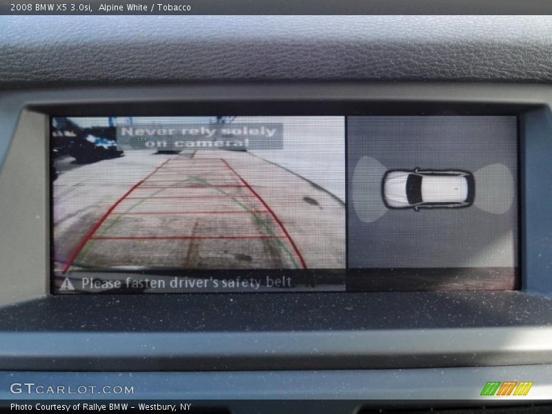 Alpine White / Tobacco 2008 BMW X5 3.0si