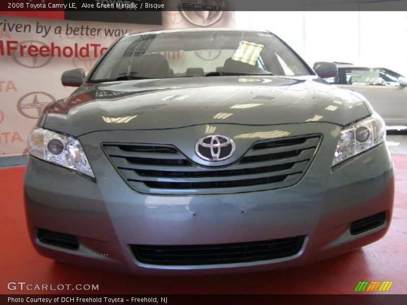 Aloe Green Metallic / Bisque 2008 Toyota Camry LE