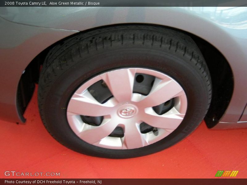 Aloe Green Metallic / Bisque 2008 Toyota Camry LE