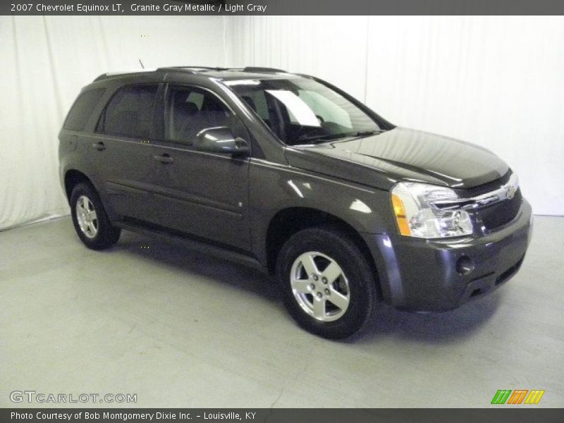 Granite Gray Metallic / Light Gray 2007 Chevrolet Equinox LT