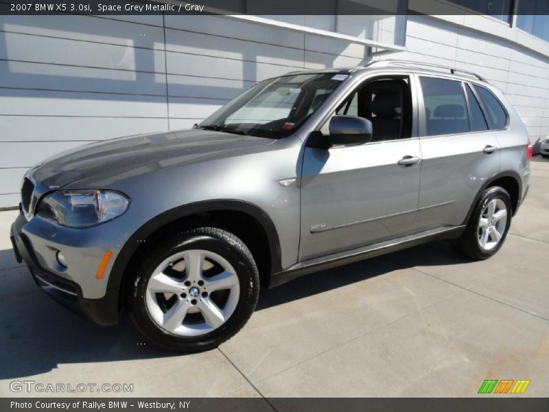 Space Grey Metallic / Gray 2007 BMW X5 3.0si