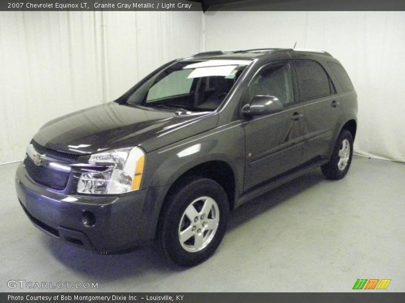 Granite Gray Metallic / Light Gray 2007 Chevrolet Equinox LT
