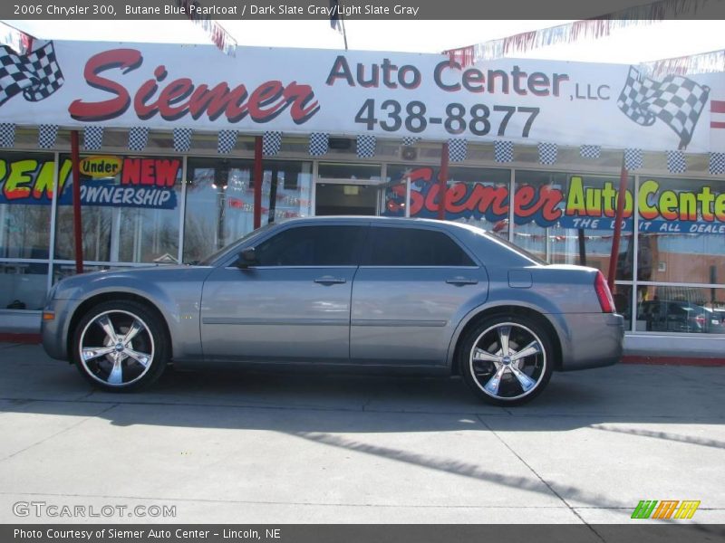 Butane Blue Pearlcoat / Dark Slate Gray/Light Slate Gray 2006 Chrysler 300