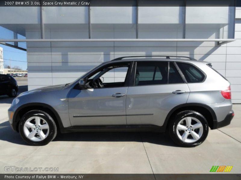 Space Grey Metallic / Gray 2007 BMW X5 3.0si