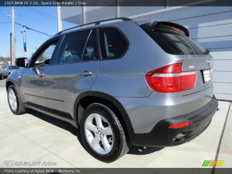 Space Grey Metallic / Gray 2007 BMW X5 3.0si