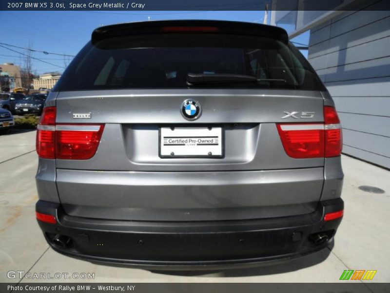 Space Grey Metallic / Gray 2007 BMW X5 3.0si