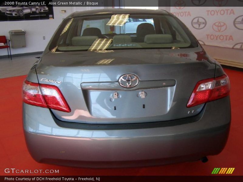 Aloe Green Metallic / Bisque 2008 Toyota Camry LE