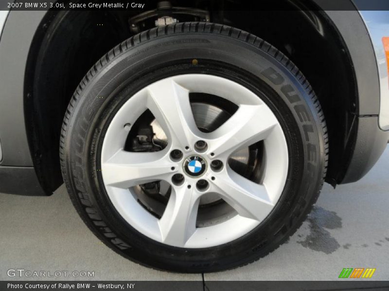 Space Grey Metallic / Gray 2007 BMW X5 3.0si