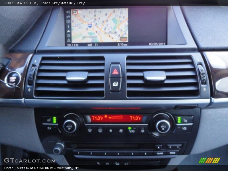 Space Grey Metallic / Gray 2007 BMW X5 3.0si