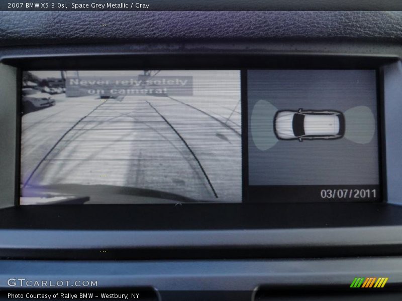 Space Grey Metallic / Gray 2007 BMW X5 3.0si