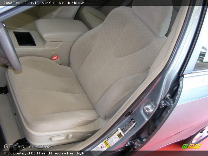 Aloe Green Metallic / Bisque 2008 Toyota Camry LE
