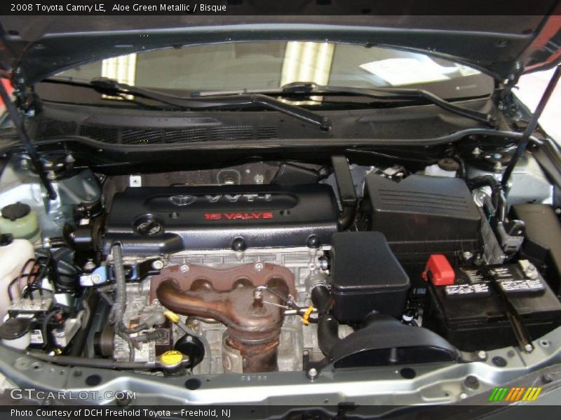 Aloe Green Metallic / Bisque 2008 Toyota Camry LE