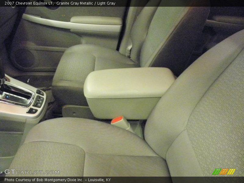Granite Gray Metallic / Light Gray 2007 Chevrolet Equinox LT