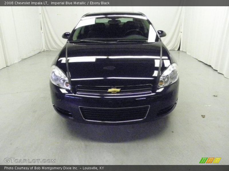 Imperial Blue Metallic / Ebony Black 2008 Chevrolet Impala LT