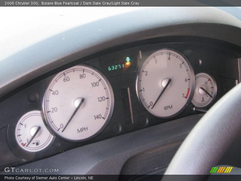 Butane Blue Pearlcoat / Dark Slate Gray/Light Slate Gray 2006 Chrysler 300