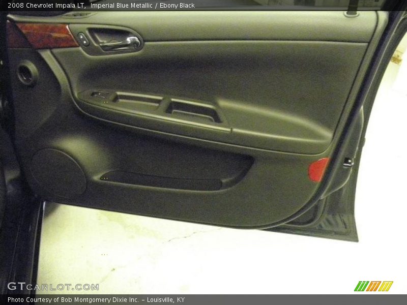 Imperial Blue Metallic / Ebony Black 2008 Chevrolet Impala LT