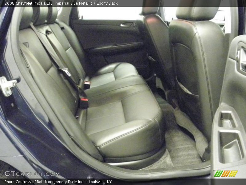 Imperial Blue Metallic / Ebony Black 2008 Chevrolet Impala LT