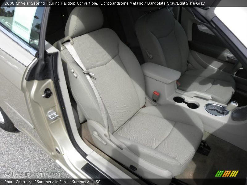 Light Sandstone Metallic / Dark Slate Gray/Light Slate Gray 2008 Chrysler Sebring Touring Hardtop Convertible