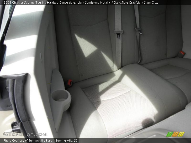 Light Sandstone Metallic / Dark Slate Gray/Light Slate Gray 2008 Chrysler Sebring Touring Hardtop Convertible
