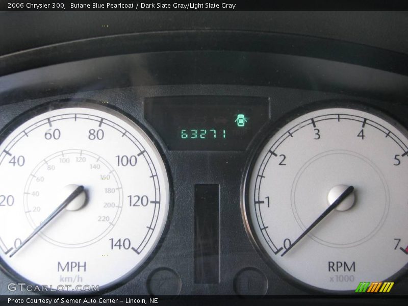 Butane Blue Pearlcoat / Dark Slate Gray/Light Slate Gray 2006 Chrysler 300