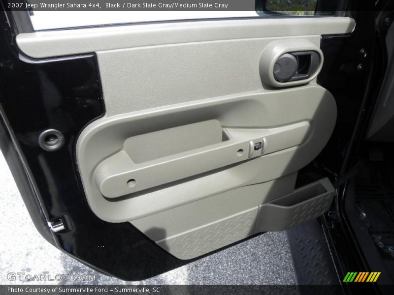 Black / Dark Slate Gray/Medium Slate Gray 2007 Jeep Wrangler Sahara 4x4