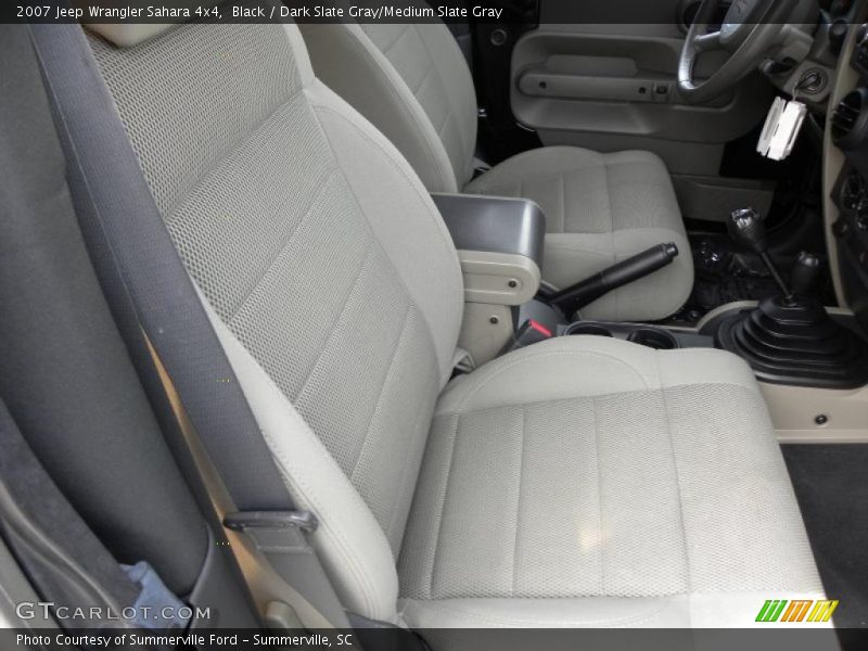 Black / Dark Slate Gray/Medium Slate Gray 2007 Jeep Wrangler Sahara 4x4