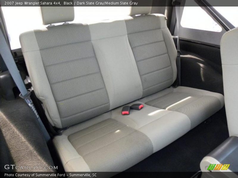 Black / Dark Slate Gray/Medium Slate Gray 2007 Jeep Wrangler Sahara 4x4