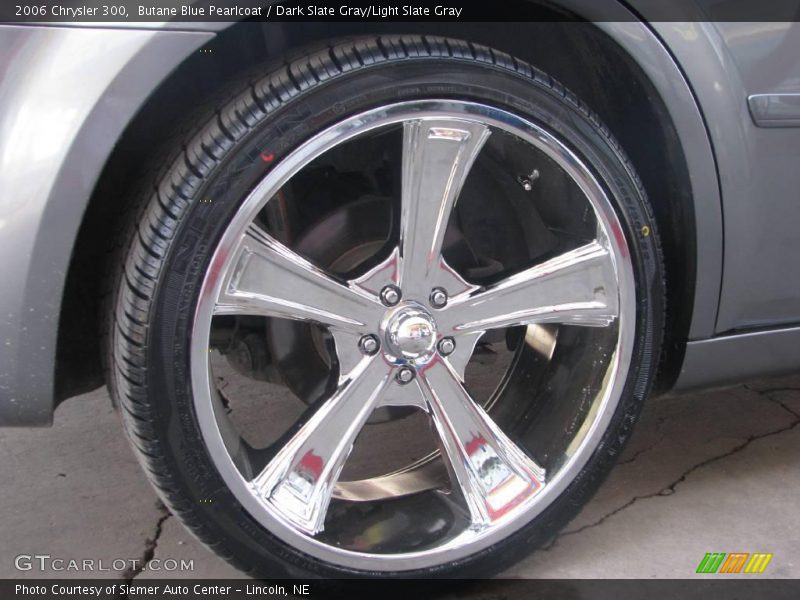 Butane Blue Pearlcoat / Dark Slate Gray/Light Slate Gray 2006 Chrysler 300