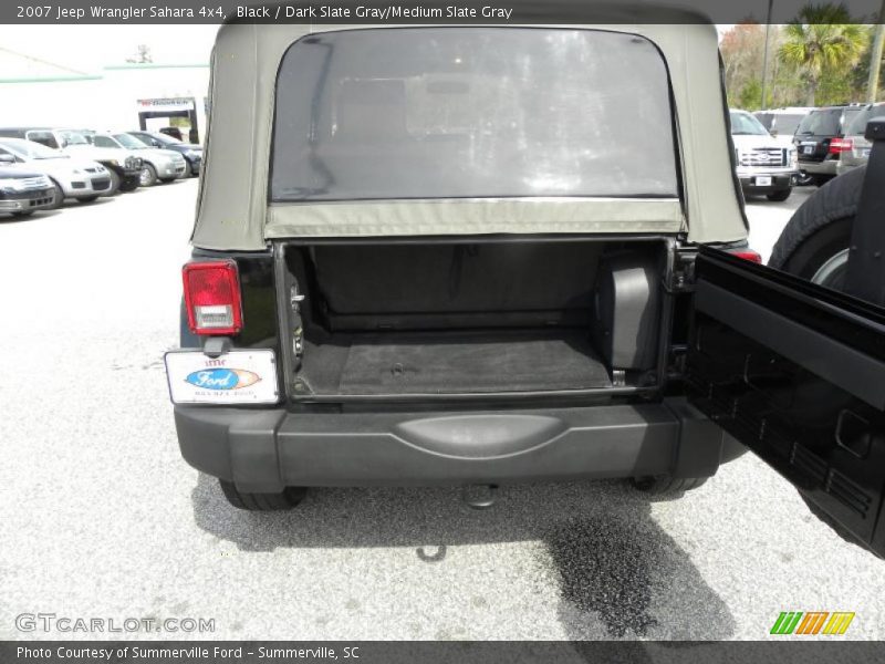 Black / Dark Slate Gray/Medium Slate Gray 2007 Jeep Wrangler Sahara 4x4