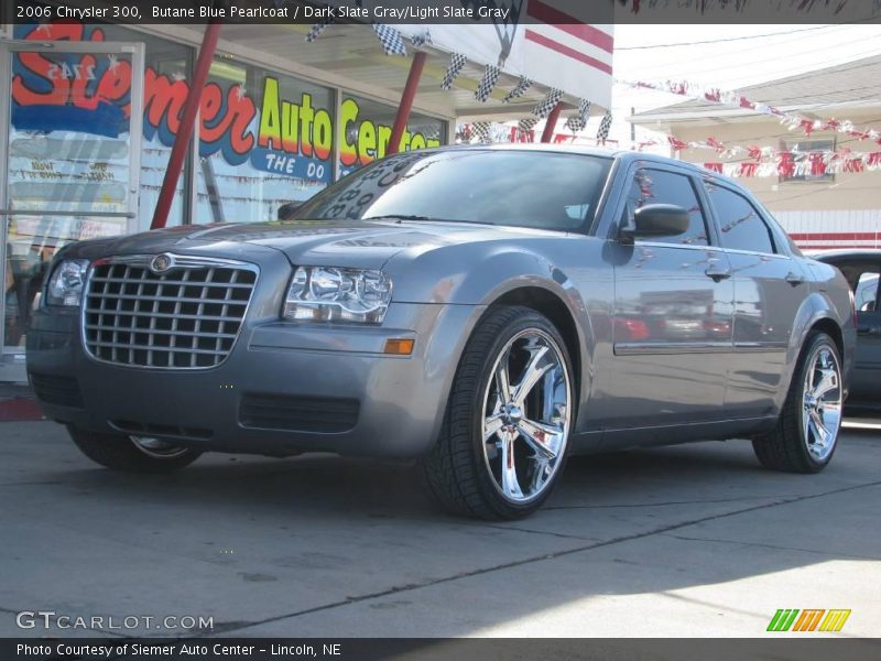 Butane Blue Pearlcoat / Dark Slate Gray/Light Slate Gray 2006 Chrysler 300