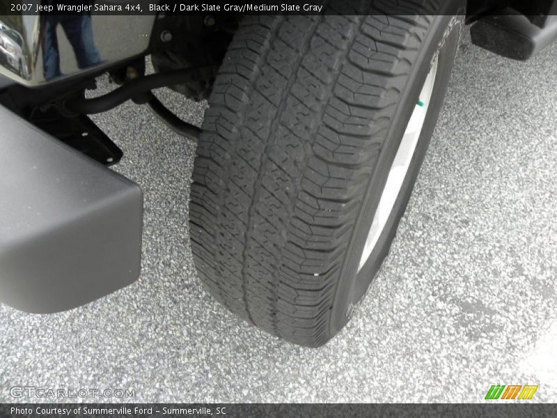 Black / Dark Slate Gray/Medium Slate Gray 2007 Jeep Wrangler Sahara 4x4