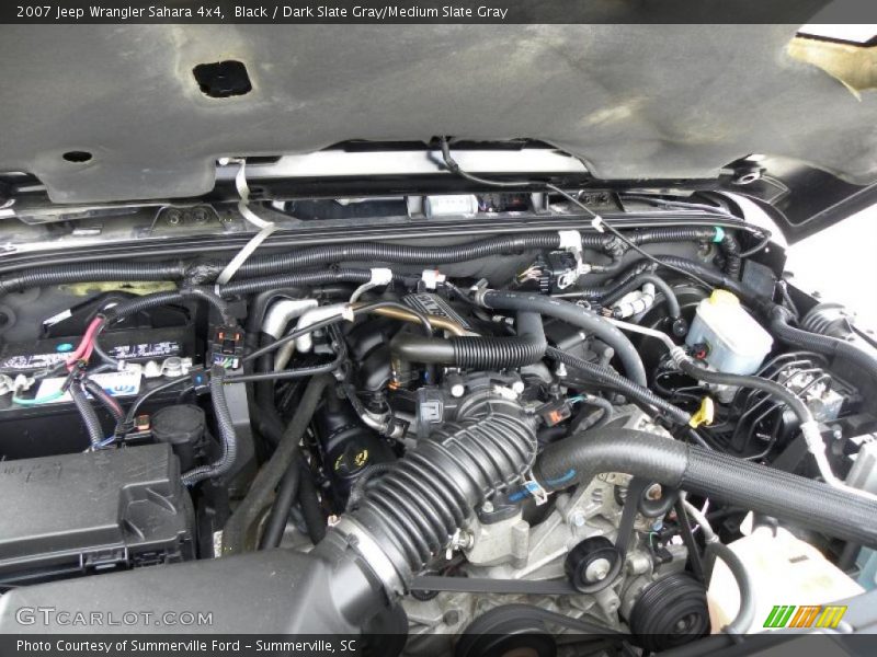 Black / Dark Slate Gray/Medium Slate Gray 2007 Jeep Wrangler Sahara 4x4
