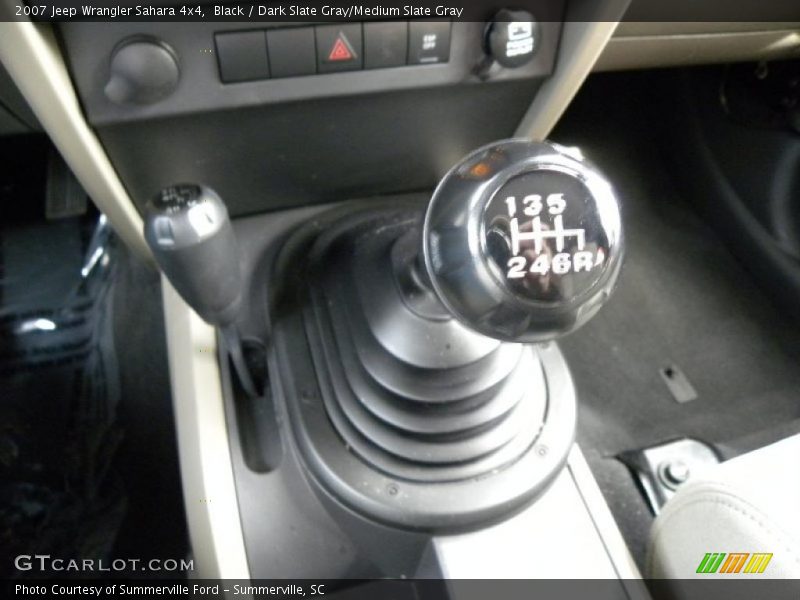 Black / Dark Slate Gray/Medium Slate Gray 2007 Jeep Wrangler Sahara 4x4