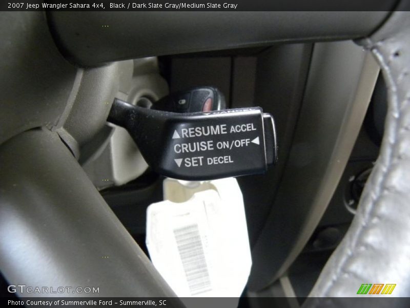 Black / Dark Slate Gray/Medium Slate Gray 2007 Jeep Wrangler Sahara 4x4