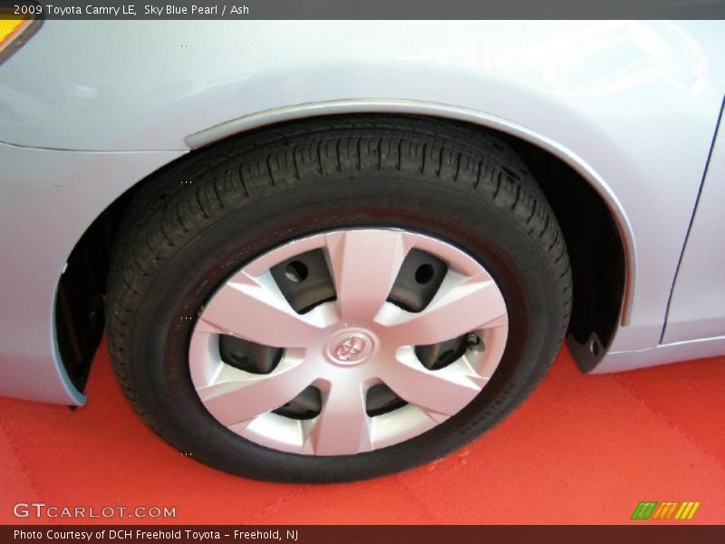 Sky Blue Pearl / Ash 2009 Toyota Camry LE