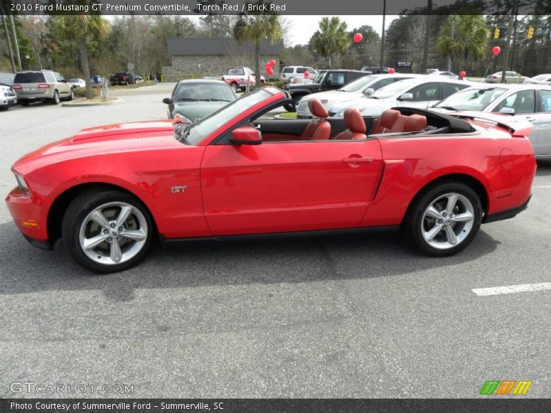  2010 Mustang GT Premium Convertible Torch Red