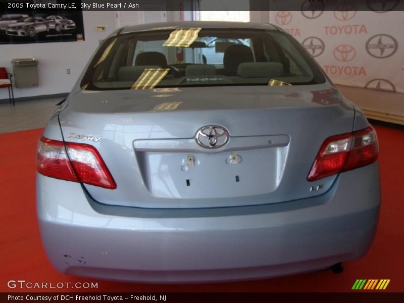 Sky Blue Pearl / Ash 2009 Toyota Camry LE