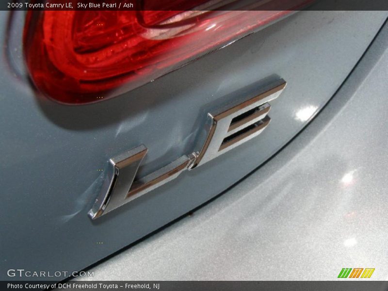 Sky Blue Pearl / Ash 2009 Toyota Camry LE