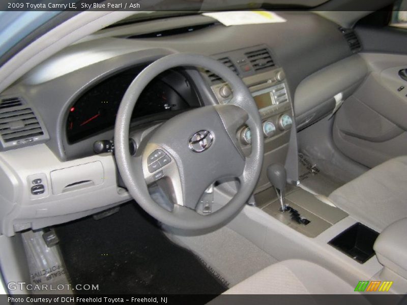 Sky Blue Pearl / Ash 2009 Toyota Camry LE