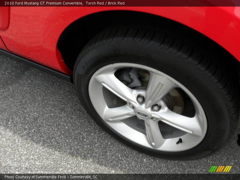 Torch Red / Brick Red 2010 Ford Mustang GT Premium Convertible